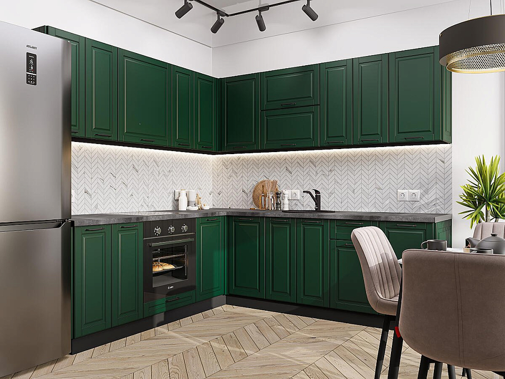 Дублин-02 graphite/special green