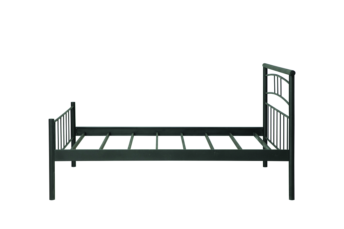 Кровать двойная 42.25 Токио металл черный