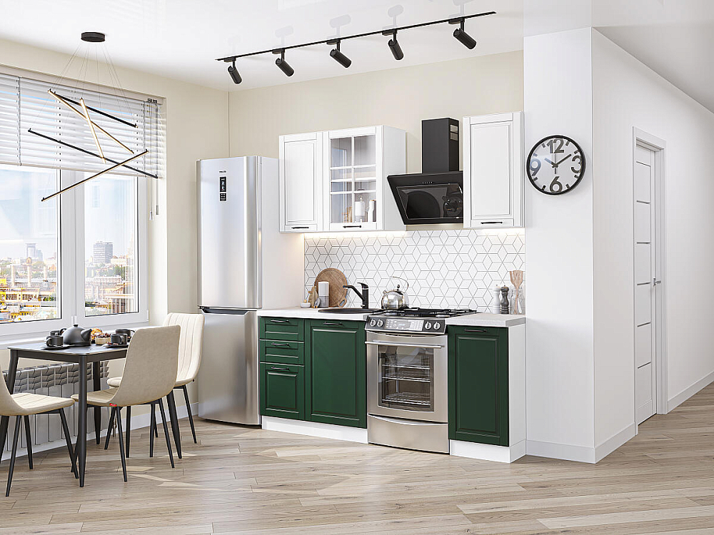 Дублин-04 Белый/special white/special green